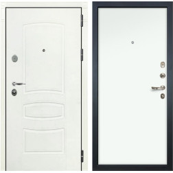 Входная дверь Лекс Легион 3К Шагрень белая / Белый (панель №59)